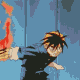 Spinning flame avatar