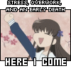Stress and overwork avatar