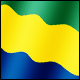 3D Gabon Flag avatar
