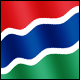 3D Gambia Flag avatar