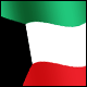 3D Kuwait Flag avatar
