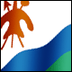 3D Lesotho Flag avatar