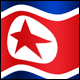 3D North Korea Flag avatar