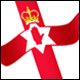3D Northern Ireland Flag avatar
