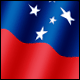 3D Samoa Flag avatar