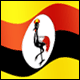 3D Uganda Flag avatar
