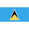 Saint Lucia Flag (transparent) avatar