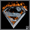 Superman Flaming Logo avatar