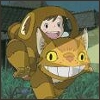 My Neighbor Totaro - cat car avatar