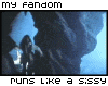 My fandom runs avatar