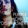 Purple monkey dishwasher avatar