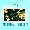 Undead monkey avatar