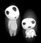 Princess Mononoke - Ghosties head spin avatar