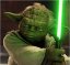 Yoda with Lightsaber avatar