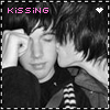 Kissing emos avatar