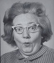 Old lady with glasses avatar
