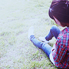 Sitting on the grass avatar