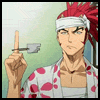 Renji twirling a key avatar